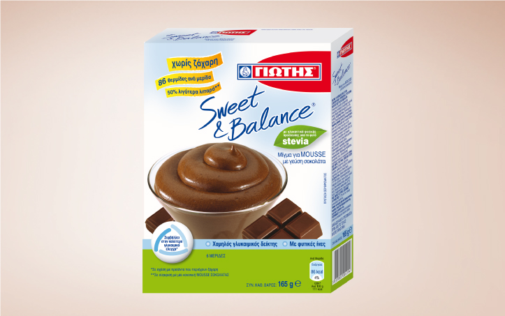 Mix for Mousse chocolate flavour