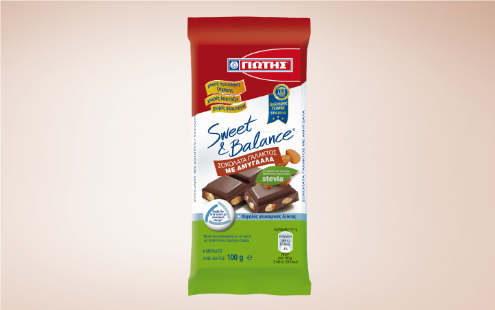 11/12/2015 -Sweet & Balance Milk Chocolate with Almonds